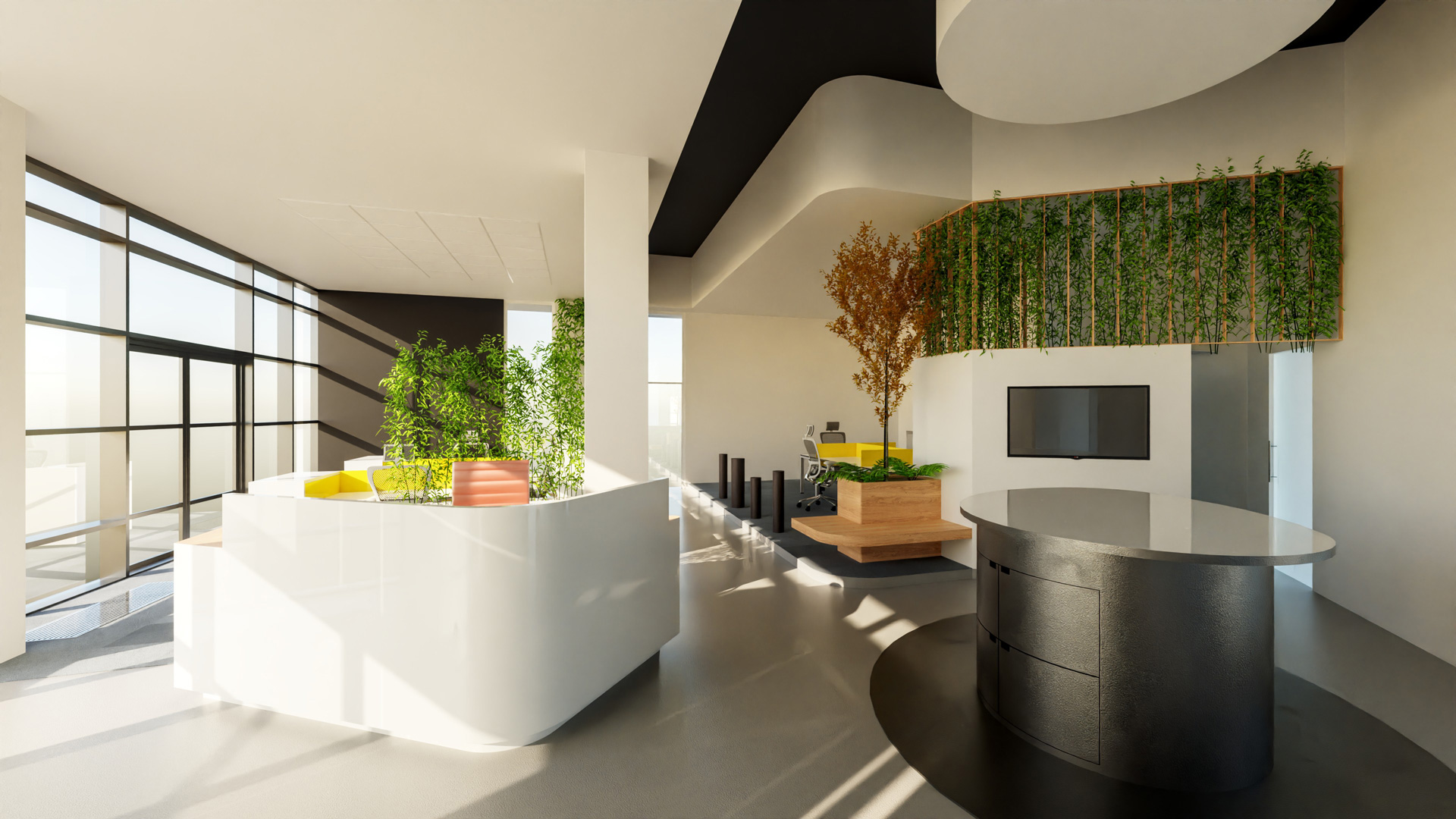 3D model of Space Z interior design