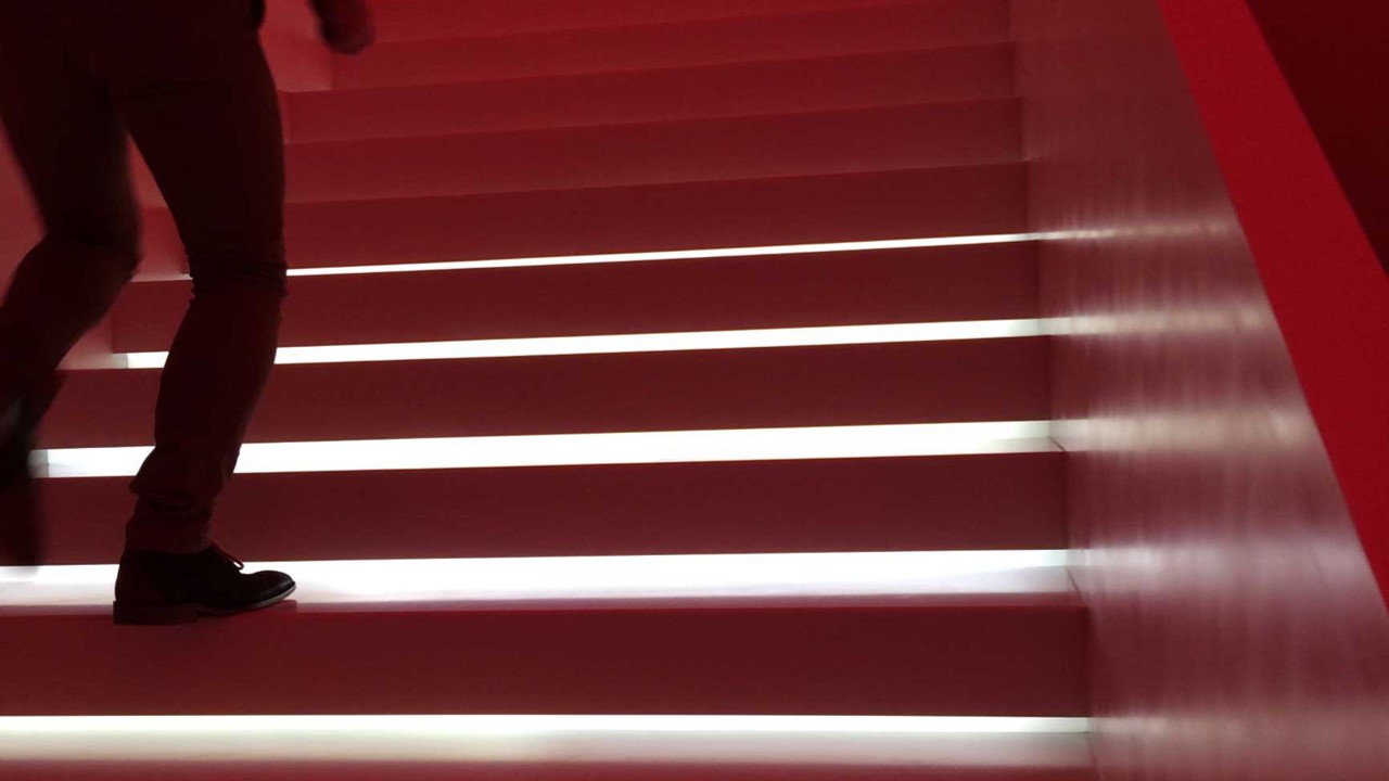 Dizajn interijera s igrom svjetla