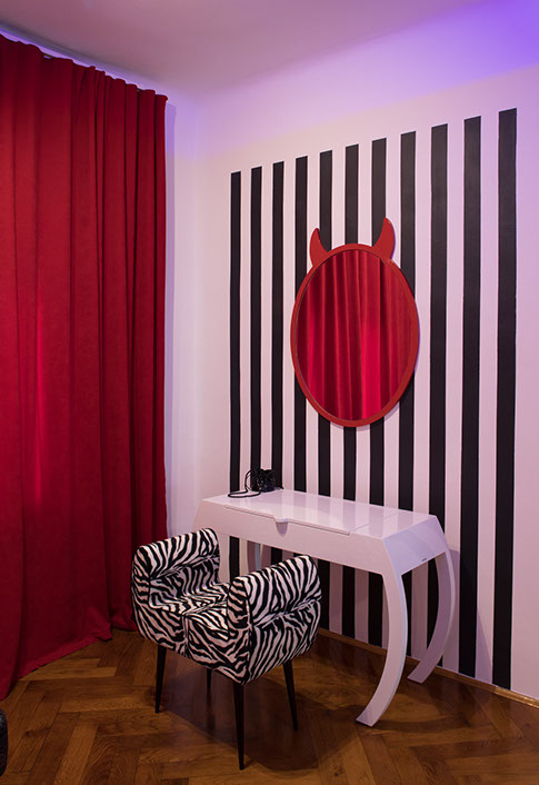 Wake Up for Make Up collection of Wake Up for Make Up dressing table, I'm the Wild One chair and Reflections of Fantasies mirror